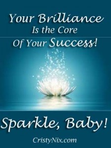 Sparkle Baby ~Find your Brilliance with Cristy nix