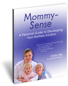 Mommy-Sense book by Cristy Nix, Intuitive Mommy Mentor