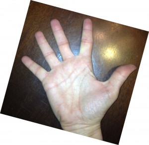 Mini hand reading by Cristy Nix