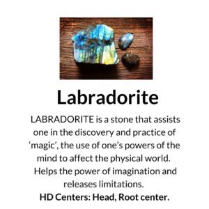 Labradorite + Human Design