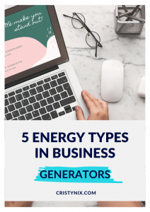Cover Generators - 5 ENERGY TYPES IN BUSINESS
